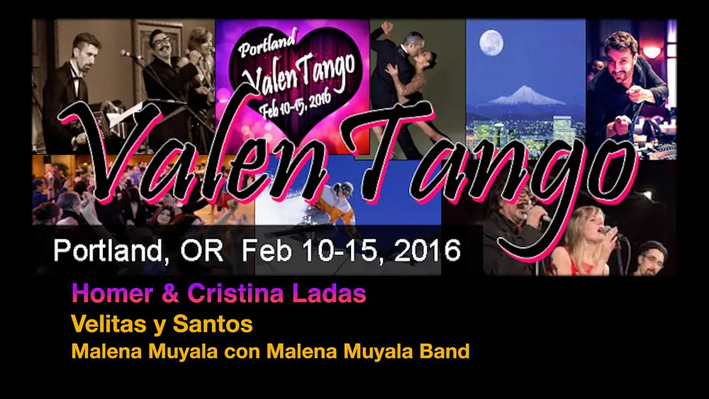 Video thumbnail for Homer & Cristina Ladas - Velitas y Santos - ValenTango 2016