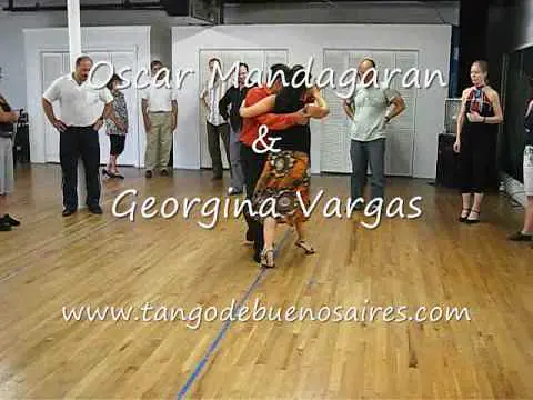 Video thumbnail for Romantic Tango Step Buenos Aires's Style Oscar Mandagaran & Georgina Vargas Julio 2008