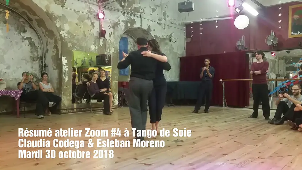 Video thumbnail for Résumé atelier Zoom #4 à Tango de Soie
Claudia Codega & Esteban Moreno
Mardi 30 octobre 2018
Boleos