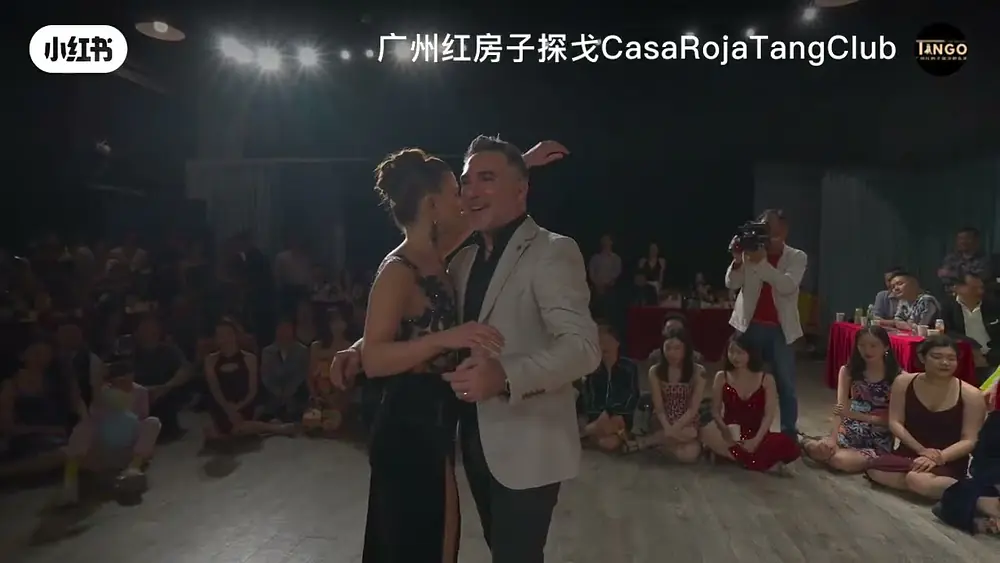Video thumbnail for Alejandro Larenas & Marisol Morales 1/4 5to Canton Tango Festival, Guangzhou January 2024