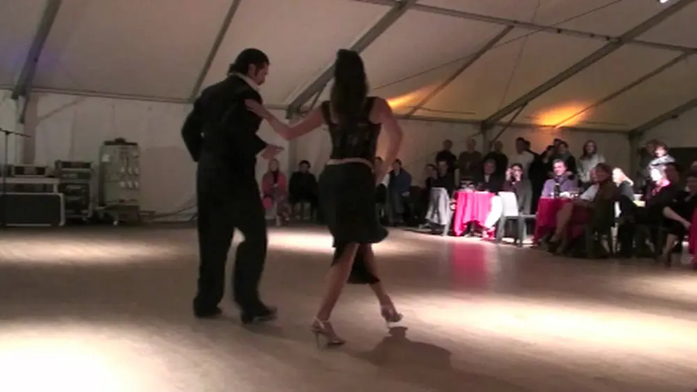 Video thumbnail for Tango Addiction Festival Mons 2012 - Maria Belen & Diego Riemer - El Latigo