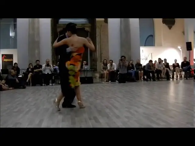 Video thumbnail for Esibizione di Claudio Coppola​ e Luciana Muzio​  al Wonder Tango in El Yaguaron di Rodolfo Biagi
