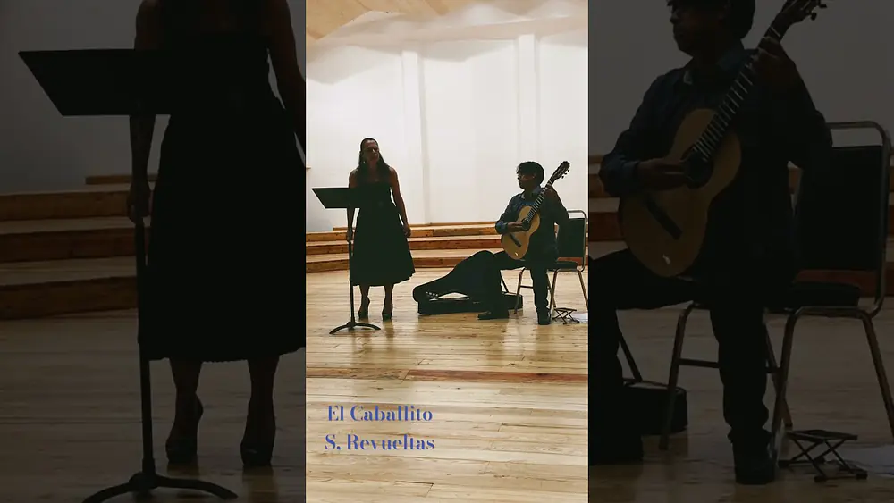 Video thumbnail for El Caballito / S. Revueltas / Eugenia Ramírez soprano / Carlos I. Reyes guitarrista