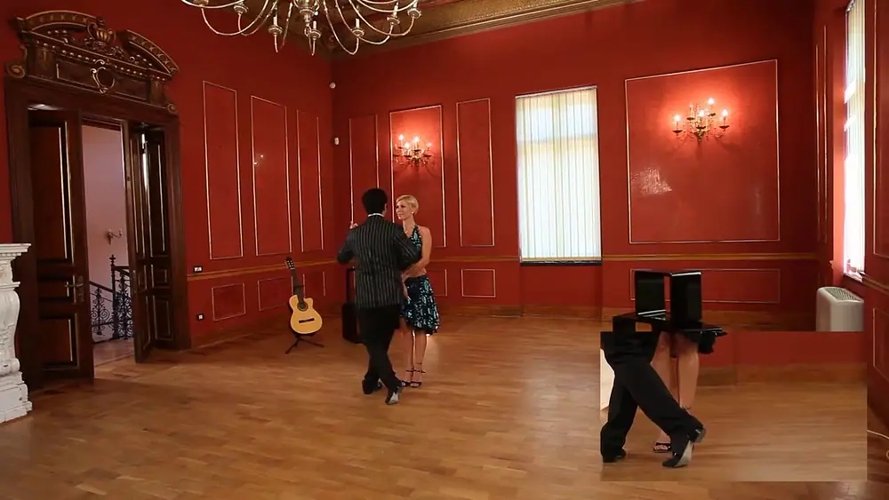 Video thumbnail for Sebastian Arce & Mariana Montes Lesson 36. Rhythmical plays with boleo 2. Tango
