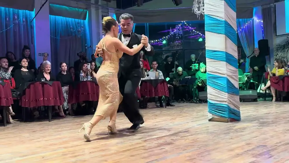 Video thumbnail for Argentine Tango | LAILA REZK and CHRISTHIAN SOSA | Bravita Milonga (3)