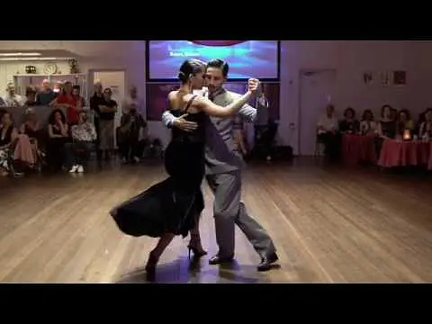 Video thumbnail for Argentine Tango Dance Performance by Dante Sanchez y Indira Hiayes - Milonga