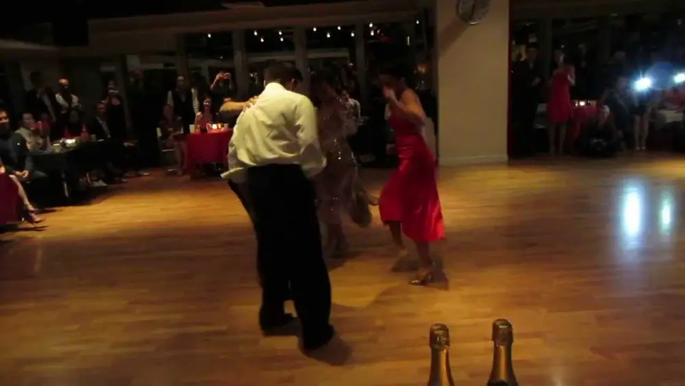 Video thumbnail for Gabriel Misse & Analia Centurion & Leandro Oliver & Laila Rezk Milonga por Dos Oct 19th 2013 FINALE