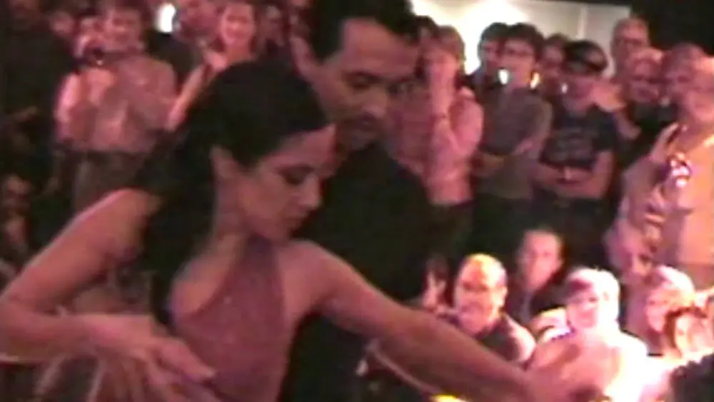Video thumbnail for Gustavo Rosas. Tango con Paula Rubin en Bruselas Tango Festival Marzo 2005.Belgica.