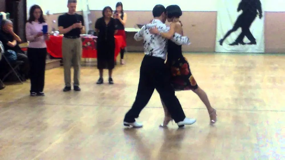 Video thumbnail for Bulent Karabagli + Lina Chan Tango Class Summary | Club Milonga | Rhythmic Music