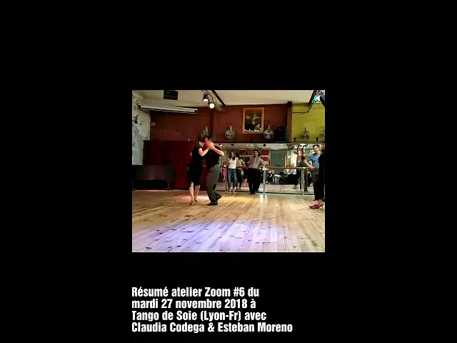 Video thumbnail for Claudia Codega & Esteban Moreno / Résumé atelier Zoom # 6 du mardi 27 novembre 2018