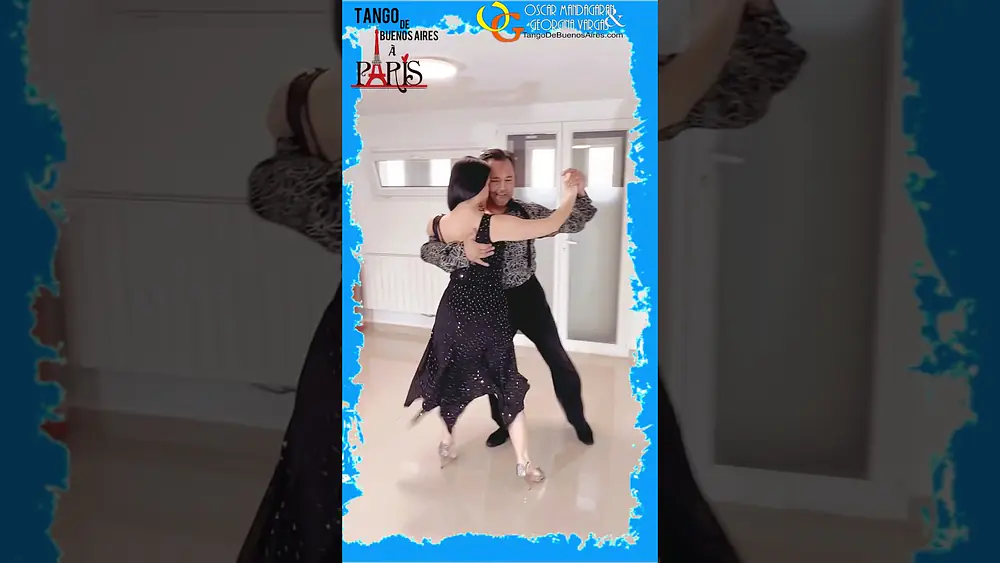 Video thumbnail for #milonga #candombe demo paso clase Online 24/4/2023 #tangodance Georgina Vargas Oscar Mandagaran