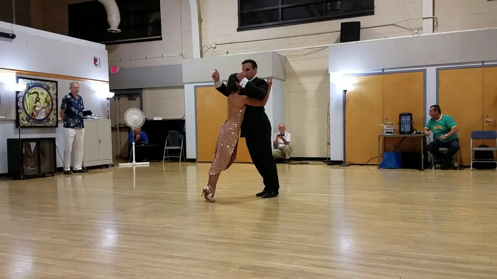 Video thumbnail for Tango dancing by Junior Cervila & Guadalupe Garcia.