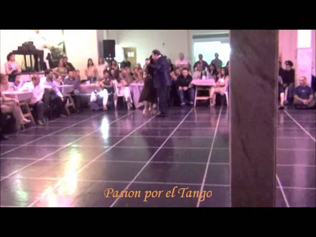 Video thumbnail for MARIA DEL CARMEN ROMERO y JORGE DANIEL DISPARI bailando la milonga SACACHISPAS en FLOREAL
