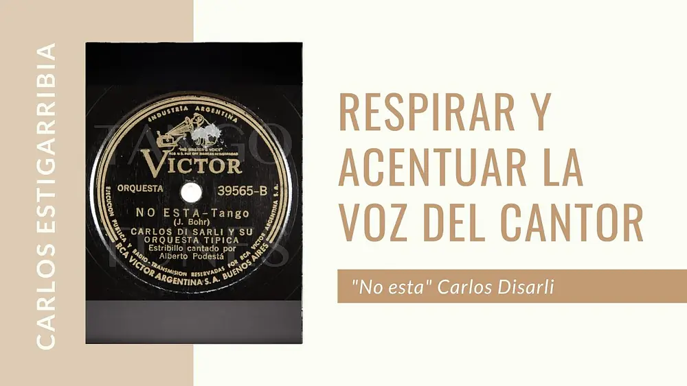 Video thumbnail for respirar y acentuar la voz del cantor ,por Carlos Estigarribia TANGO ARGENTINO
