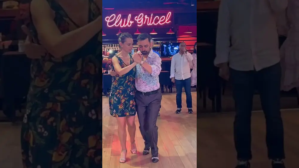 Video thumbnail for Demian Garcia. Porteña Linda. Milonga lesson at Grisel. Buenos Aires 12/20/2024