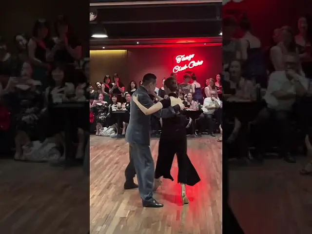 Video thumbnail for Tango performance 1 by Hoi Shan Leung y Okiz Baek at Milonga Loca, Seoul, May 2025