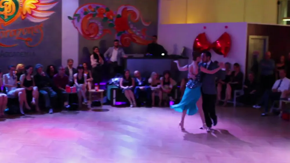 Video thumbnail for Victoria Scolari & Sebastian Fernandez 2/4 - 2 Corazones Tango Accademia Rimini 15/3/2019