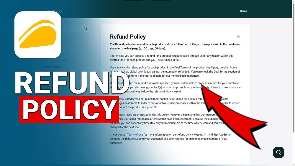 Video thumbnail of AppSumo Refund Policy Explained: What Happens If a Tool Fails?