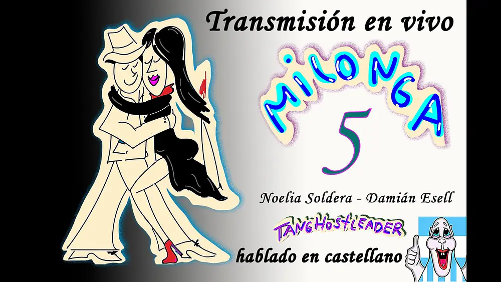 Video thumbnail for Clase de Milonga, capítulo 5 - La clase de Tango en casa - Damián Esell y Noelia Soldera