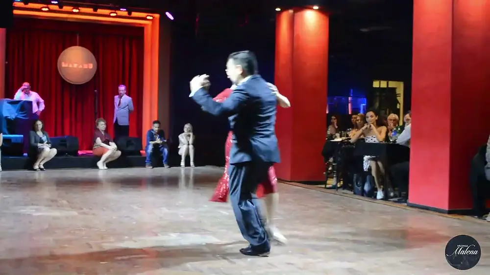 Video thumbnail for Natalia Hassan & Leonel Mendieta en Milonga Malena "COMO NINGUNA"!!1/3