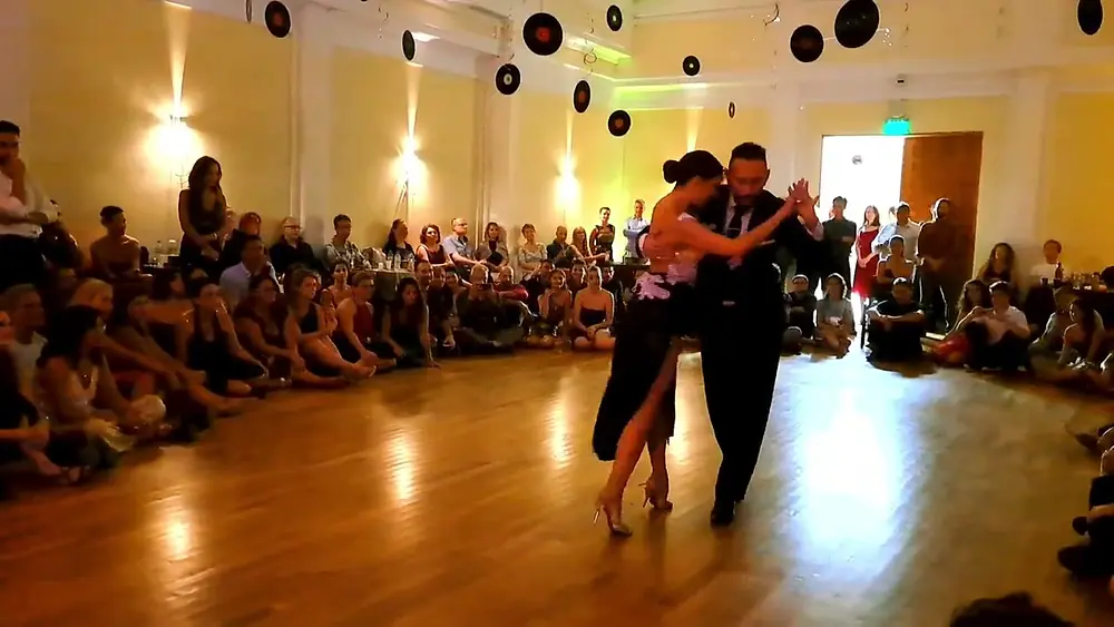 Video thumbnail for Loukas Balokas-Georgia Priskou- Pocas Palabras/Tanturi-Sofia Tango Festival 4/5