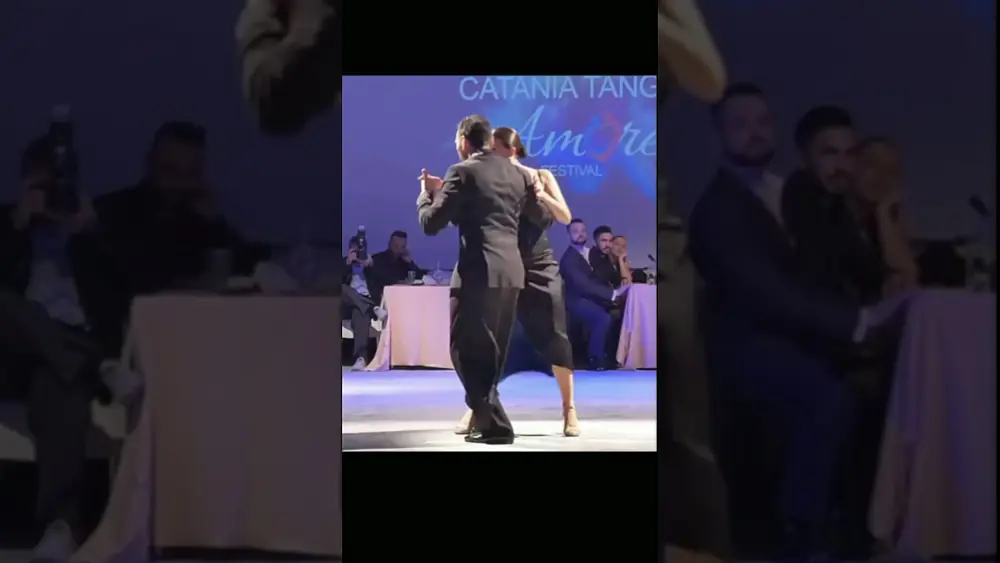 Video thumbnail for Featured artists Loukas Balokas and Georgia Priskou dancing milonga