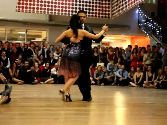 Video thumbnail for Sebastian Arce Antonella Terrazas 2/4 Milonga Brava - MUST Milonga Roma