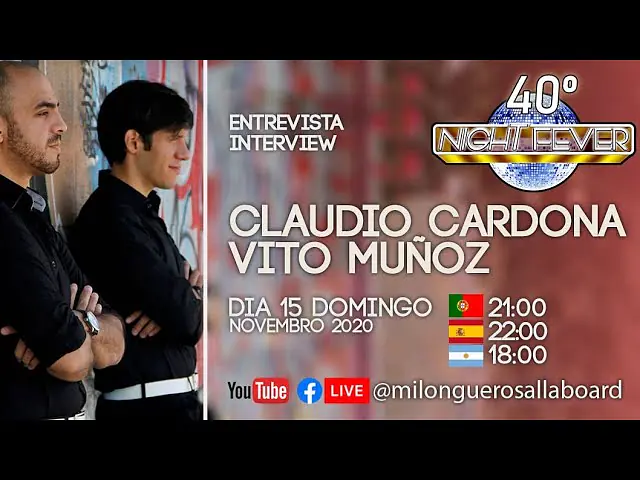 Video thumbnail for 40ª Night Fever - Claudio Cardona y Vito Muñoz