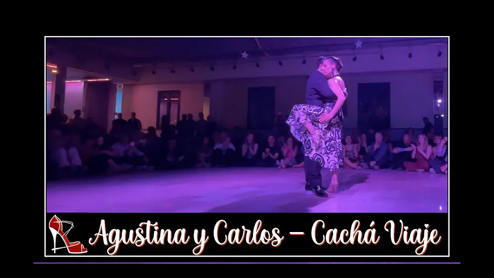 Video thumbnail for Agustina Piaggio y Carlos Espinoza 2/5 - Cachá Viaje (Osvaldo Pugliese) @ La Regadera