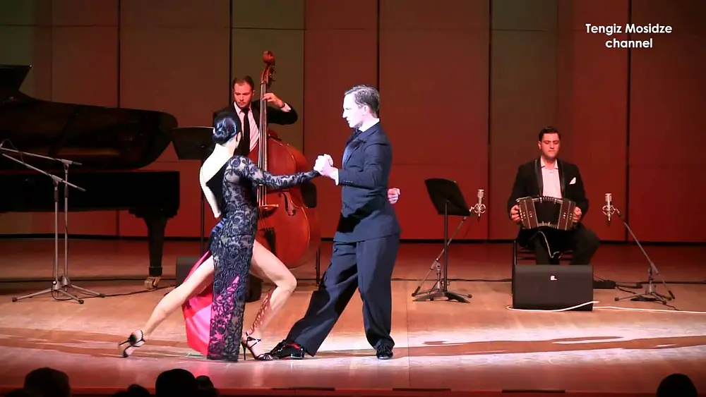 Video thumbnail for Tango "A Evaristo Carriego". Evgenia Samoylova and  Aleksandr Kuznetsov with "Solo Tango Orquesta".