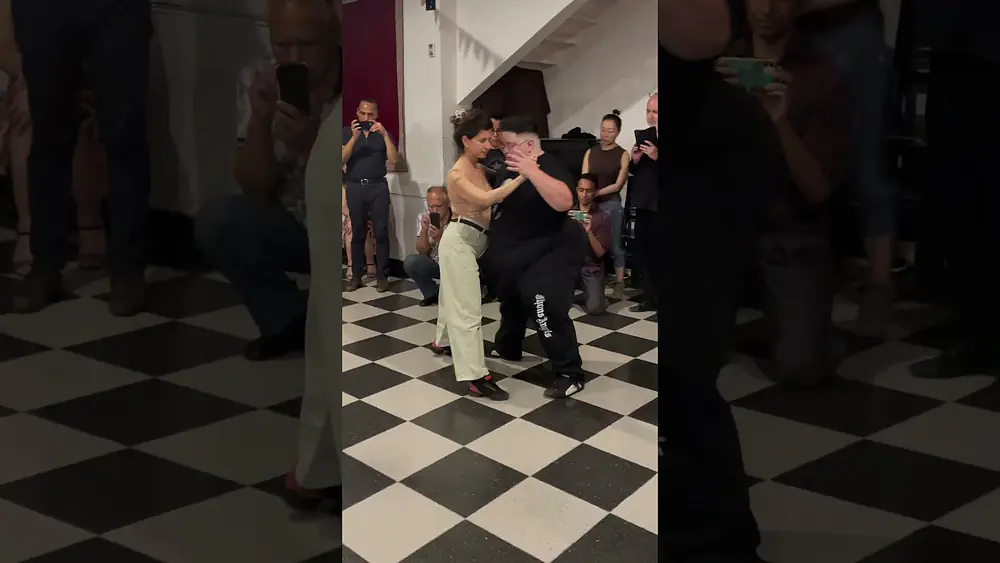 Video thumbnail for Class Demo Aoniken Quiroga and Mariela Sametband 10/15/24🔔#tango