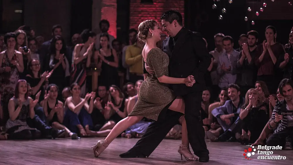 Video thumbnail for Carlitos Espinoza y Noelia Hurtado @ Belgrade Tango Encuentro 2017, Mandria 3/5