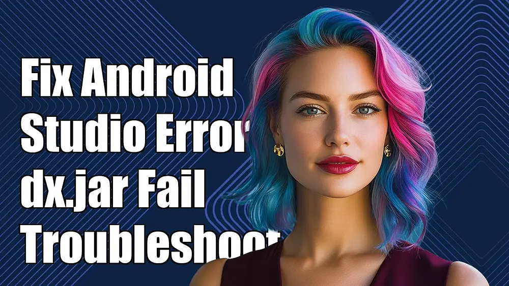 Video thumbnail of Fix Android Studio Error: Failed to Load dx.jar - Troubleshooting Guide
