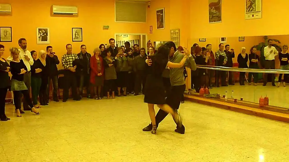 Video thumbnail for Florencia Labiano & Hernan Rodriguez  España - Valencia Workshop Tango