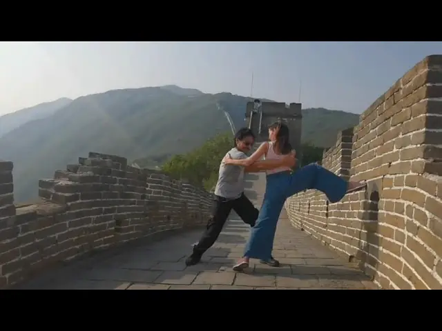 Video thumbnail for Gaston Torelli y Gri Montanaro en La Muralla China  ☆☆☆