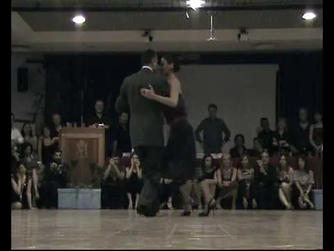 Video thumbnail for Ricardo Barrios y Laura Melo - Tango a Salerno - 1/3