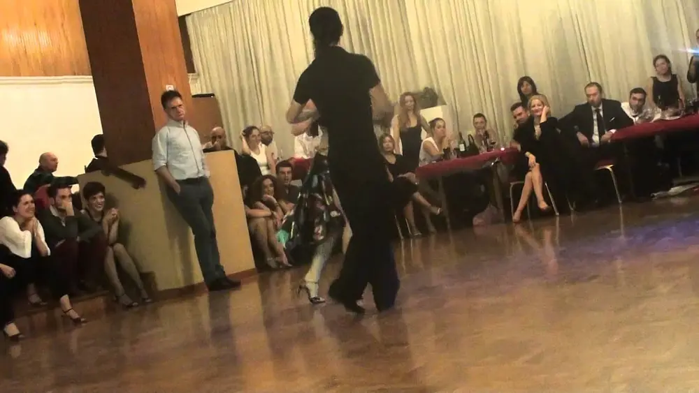Video thumbnail for Panagiotis Karaboulas & Maria Mantziou 2 @ Milonga del Salon 2014