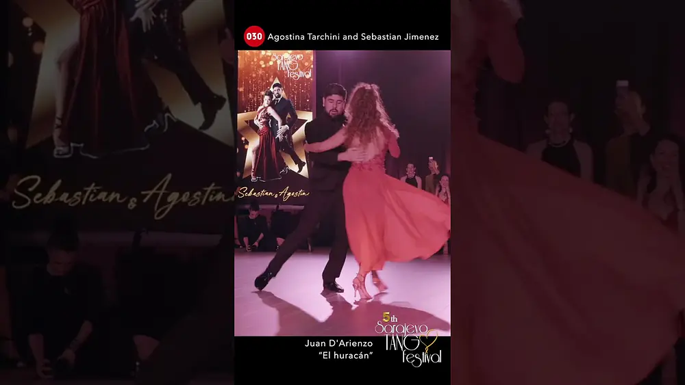 Video thumbnail for Agostina Tarchini and Sebastian Jimenez – El huracan #sarajevotangofestival #030tango #tango