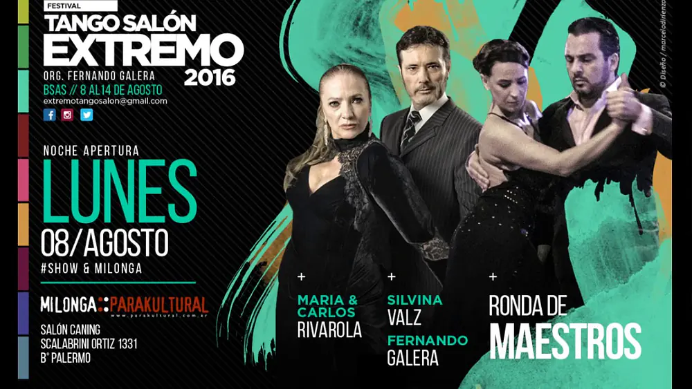 Video thumbnail for Carlos & María RIVAROLA TSE2016 - El Puntazo ( Juan D`Arienzo )