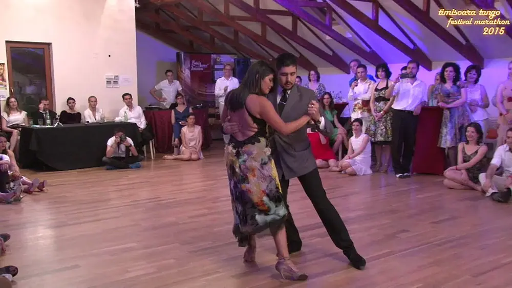 Video thumbnail for Sebastian Jimenez y Maria Ines Bogado Timisoara Tango Festival 2015  Violetas