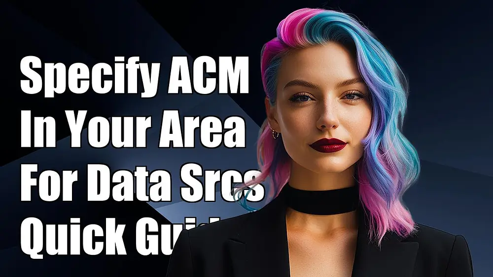 Video thumbnail of How to Specify ACM Certificate in a Specific Region for Data Sources