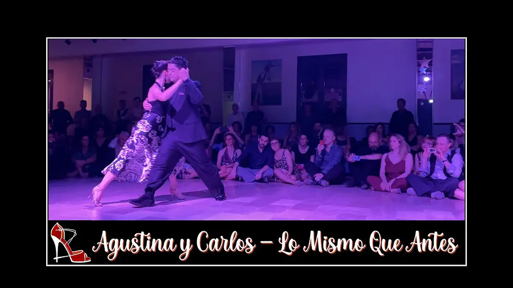 Video thumbnail for Agustina Piaggio y Carlos Espinoza 1/5 - Lo Mismo Que Antes (Di Sarli - Ruffino) @ La Regadera