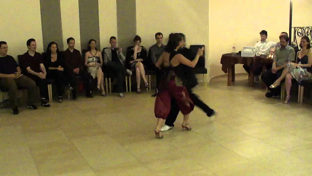 Video thumbnail for Cristian Duarte és Lilach Mor Chanson Milonga part 2