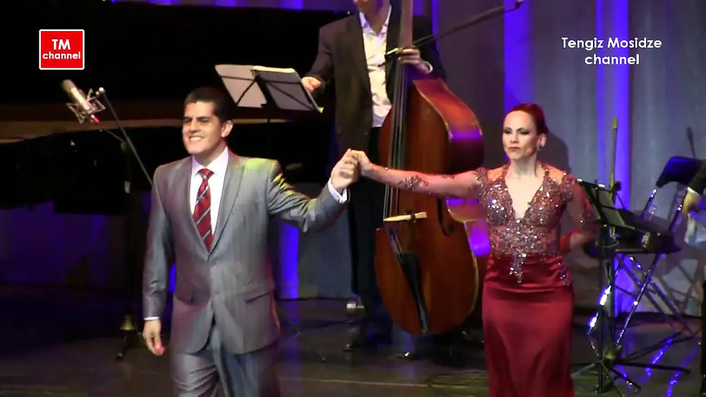 Video thumbnail for Tango "Nochero Soy". Dance Sabrina and Ruben Veliz with "Solo Tango" orchestra. Танго.