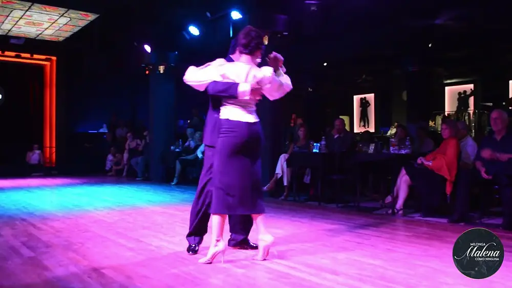 Video thumbnail for Magdalena Myszka & Ezequiel Mendoza en Milonga Malena "COMO NINGUNA"!! 3