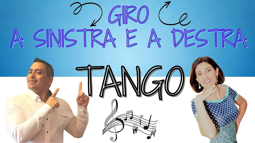Video thumbnail for CLASE DE TANGO di Carlos Estigarribia: come fare il GIRO a destra e a sinistra 👞👠
