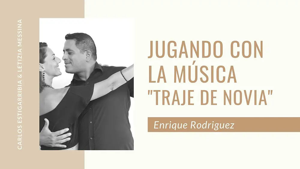 Video thumbnail for Traje de novia, Enrique Rodríguez, Carlos Estigarribia y Letizia Messina