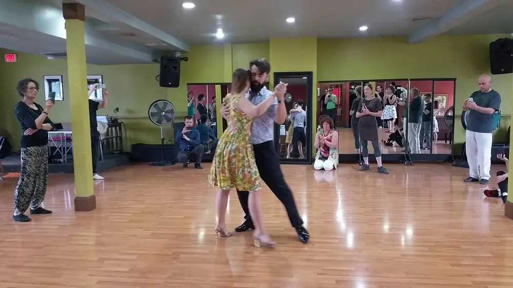 Video thumbnail for Argentine tango workshop:Maja Petrović & Marko Miljević -  Vals: rhythmical patterns in giro