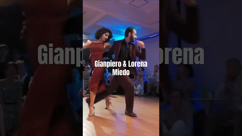 Video thumbnail for Gianpiero & Lorena | Miedo Juan D’Arienzo #vals #ワルツ #アルゼンチンタンゴ #argentinetango #tango #shorts #탱고