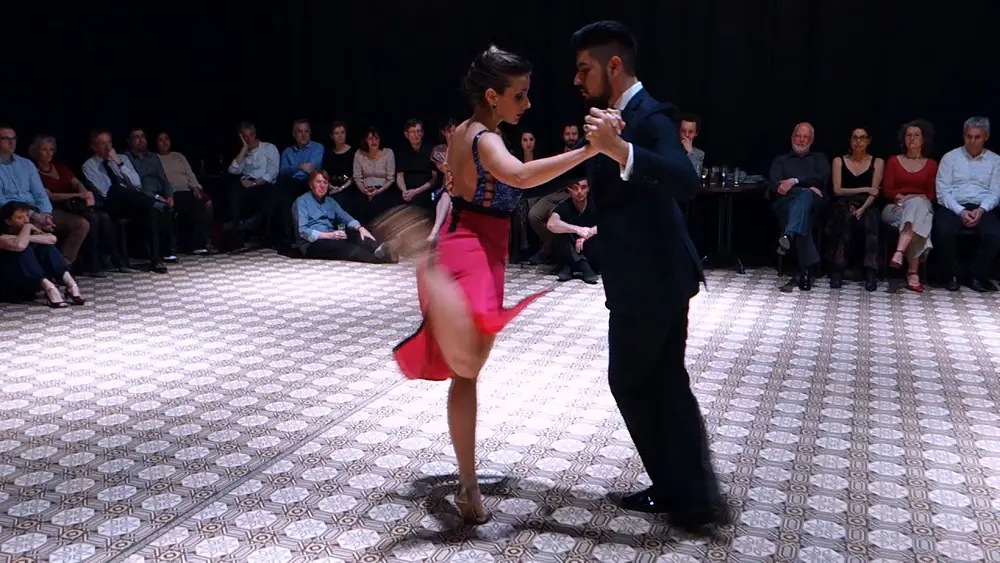 Video thumbnail for Tango: Nadia Johnson y Sebastian Jimenez, 17/03/2016, Patio de Tango #2/4